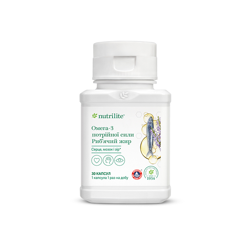 Nutrilite Омега-3 потрійної сили Amway